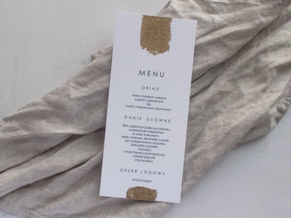 menu precious