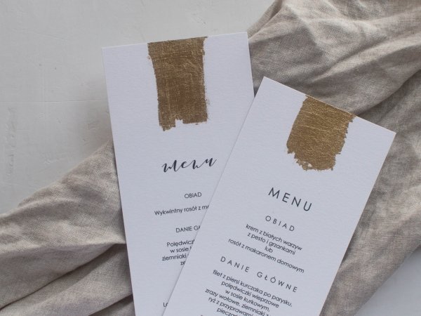 menu precious