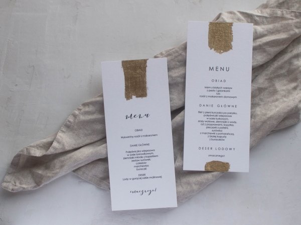 menu precious