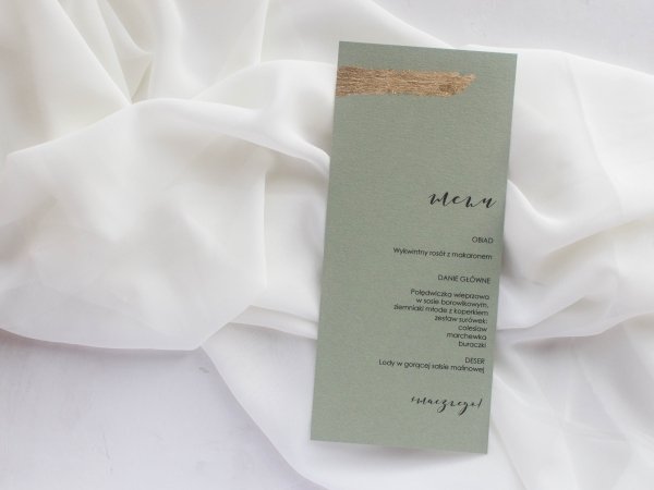 menu sage gold