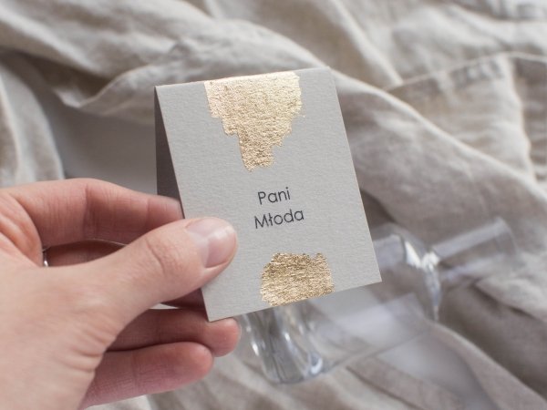 winietki gold bar